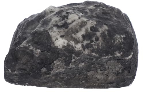 FOYTOKI Caja para Llaves Oculta con Diseño de Piedra Artística Resistente y Decorativa Natural para Jardín y Exterior Almacenamiento Seguro y