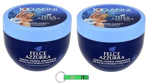 Felce Azzurra Crema Corpo Idratante Crema Corpo Idratante 250ml + Portachiavi Beni Culinari