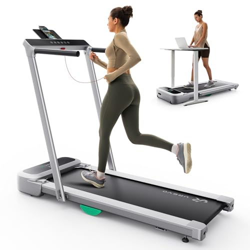 UREVO Laufband mit automatischer Steigung und Dual-Brushless-Antrieb