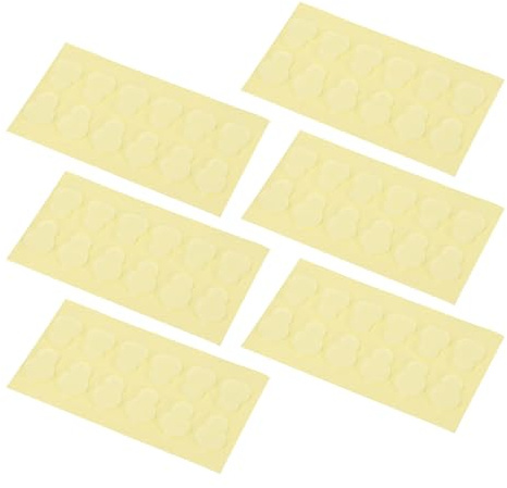 SALALIS Nastro Adesivo Trasparente per Bambole Nastro Biadesivo Resistente All'acqua per Figure per Bambole Palloncini Cartoline 240 Pezzi