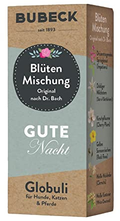 Globulis für Hunde, Katzen & Pferde von Bubeck, Bachblüten 10g (Gute Nacht)