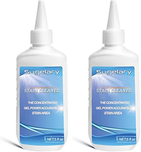 Sugelary Mold Stain Cleaner, 10 Fl oz All-Purpose Gel for Front Loader Seal, Household Cleaner Gel for Bathroom Grout, Sink, Shower, Caulk, Washing Machine Cleaning Solution