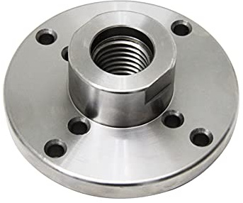 Mandril manual, mandril de torno, accesorios de placa frontal de torno de madera de 4 '', resistente al desgaste, práctico, for máquina de carpintería con rosca M33 X 3,5, placa frontal de mandril gir