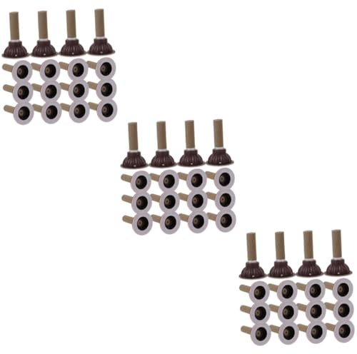 OATIPHO 150 Sätze Moxibustion Sticks Handgefertigte Moxa Sticks mit Basis für Traditionelle Akupunktur Zubehörteile für Effektive Anwendungen