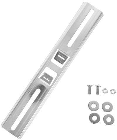 NUOBESTY Box Pole Clamp Bracket Stainless Steel Outdoor Junction Box Mounting Bracket for Electrical Enclosure