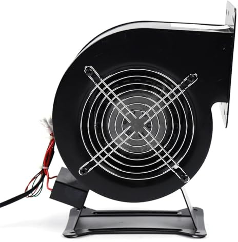 Gebläseventilator, Rundflansch-Bogenventilator, geräuscharm, 120 W, Kreiselgebläse, Außenventilatoren for Holzöfen, Kesselventilatoren for die Wärmeableitung von Extrudern