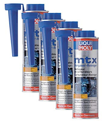 Liqui Moly 4X 5100 MTX Vergaser-Reiniger Zusatz Additiv 300 ml