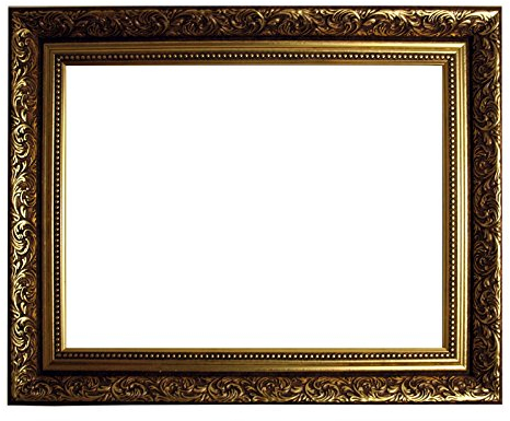 Barockrahmen Gold fein verziert 469 ORO, Leerrahmen, 60x80 cm