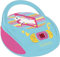 Lexibook Boombox CD-Player Einhorn Unicorn, AUX-Eingangsbuchse, USB-port, AC-Betrieb oder Batterie, Blau/Pink, RCD108UNI_10