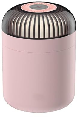 Dreamzy Humidifier, Dreamzy Humidifiers for Bedroom, 500ML Cool Mist Humidifier with Night Light, Whisper-Quiet Air Humidifier, USB Desktop Humidifier for Home Baby Bedroom Office (Pink)