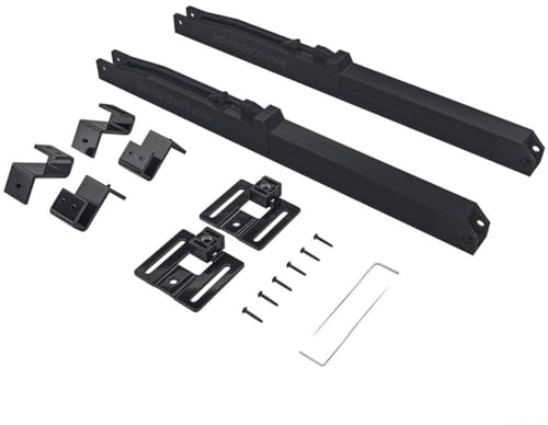 2 piezas de mecanismo de cierre suave para puerta de granero corredera, herrajes para puerta de granero de tensión ajustable, amortiguador de resorte, kit de remisión de muebles, color negro