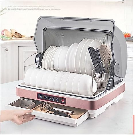 Lave-vaisselle automatique pour un usage domestique - Armoire de nettoyage de table efficace pour vaisselle impeccable - Technologie intelligente pour un nettoyage facile et des résultats étincelants