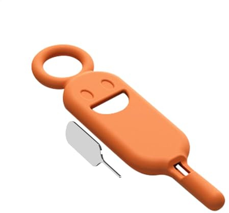 Abridor de agujas de expulsión 2 en 1, aguja de expulsión de tarjeta antipérdida con estuche de almacenamiento | Herramienta de extracción de tarjetas S.IM, pines de expulsión, pines de expulsión de