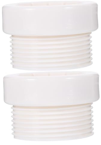 Adaptateur Stabilisateur Blanc pour 2 Pièces Plastique Parasol de Piscine