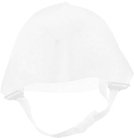 Gorro de Silicona para Mechas del Cabello con Aguja Reutilizable Blanco | Diseño Perforado, Ajuste Cómodo, Apto para Teñir y Resaltar, Accesorio Incluido para Uso Doméstico