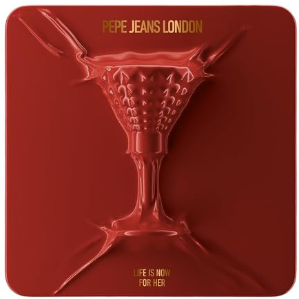 Pepe Jeans Life Is Now For Her Perfumes de Mujer Estuche 2 Piezas | Pack Regalo, Eau de Parfum 80ml y Body Lotion 80ml, Set Fragancia Floral y Oriental