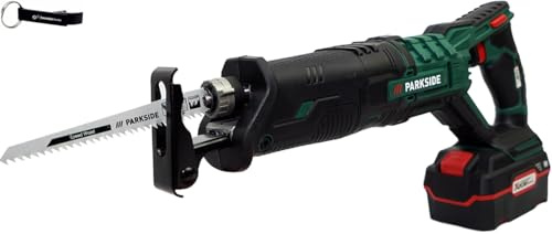 HEADNMORE Bundle – PARKSIDE 20 V batteri sticksåg PSSA 20-Li (inkl. 4 Ah batteri) HEADNMORE nyckelring
