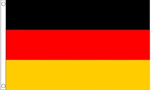 Bandera de nailon resistente de Alemania de 5 x 3 pies con ojales FlagSuperstore