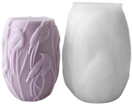 Moules en silicone portables pour faire de beaux parfums et ornements, pratiques pour les savons et réutilisables