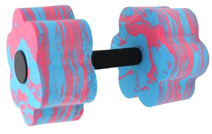 BUBEFSKD Pesas de espuma para piscina de fitness, equipo de entrenamiento con acolchado para aeróbic acuático, mancuernas para deportes acuáticos, para ejercicios