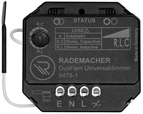 Rademacher DuoFern Universal Dimmaktor 9476-1, Dimmer Funk-Aktor (HOMEPILOT Nachfolgemodell verfügbar)