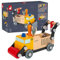 Janod - Brico'Kids Camion Cantiere in Legno - Giocattolo da Costruzione - Sviluppo della Motricità Fine e dell'Immaginazione - Certificato FSC - A Partire da 3 Anni, J06470