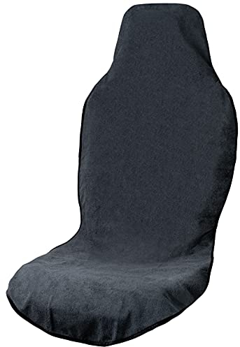 LIONSTRONG® Autositzschoner Vordersitz universell kompatibel [WASSERDICHT] - Autositzbezüge Vordersitze - Sitzschoner Sitzbezüge Auto - Autositz Sitzschutz - Werkstattschoner - Microfaser