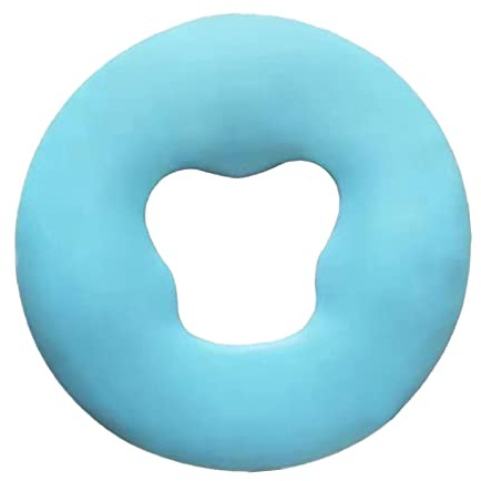 Milageto Cuscino per Il del Massaggio Morbido, Cuscino per Il Viso del Salone Rivestimento in Silicone per Cuscino per Massaggio, Blu