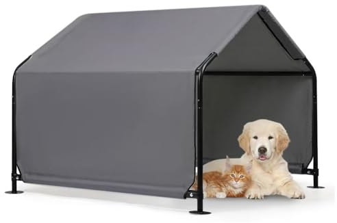 Haustierzelt, Hundezelt, Katzenhaus im Freien, Hundehaus- Schütz vor Hitze und UV-Strahlen,Hundeliege Outdoor