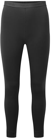 Rab Women's Modulus Tights Warm Fleece Baselayer Pants for Climbing & Skiing - Black - Large