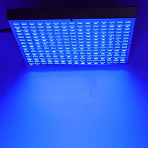 LTEJUMQ Lámpara de Bronceado, Panel de Terapia de Luz Azul, Lámparas de Bronceado para Uso Doméstico Bronceado de Cara Y Cuerpo, Luz de Terapia de Fotones Faciales