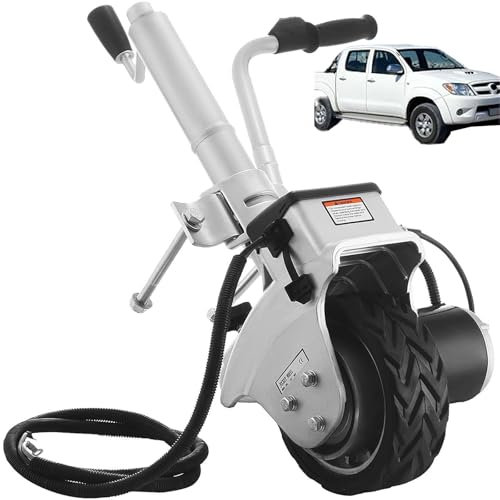 Caravan-Motorrangierer, elektrischer Stützrad-Antriebswagen, Anhänger-Antriebswagen, 12 V/350 W, elektrische Anhängerstützen, max. Tragkraft 5000 Pfund, mit 5–7 m/min Geschwindigkeit, Power Mover Ma