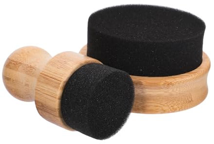 Artibetter 2pcs Oil Wax Applicator for Cutting Board Bamboo Board Wax Conditioner Mineral Oil Applicator for Wooden Kitchen Tools Furniture Care and Maintenance