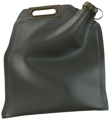 Oshhni Contenitore per carburante morbido, tanica per carburante, robusto sacco per olio, forniture per esterni, contenitore portatile per liquidi da viaggio, 10 Litri