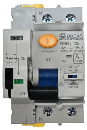 Interruptor diferencial auto rearmable Inmunizado doble onda de 40A Tipo A, 6Ka 2P 30ma.