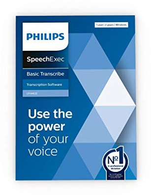 Philips SpeechExec Basic Transcribe. Transkriptionssoftware. 2 - Jahres Abo