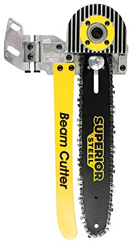 Superior Steel S77000 Coupe-poutre 12 pour scie à vis sans fin