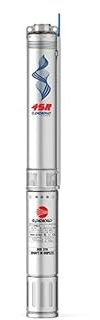Pompe immergée 4 Pedrollo 4SR8m4FK 0,75 kW jusqu'à 12 m3/h - Moteur bain d'eau Franklin 4FK monophasé 220V