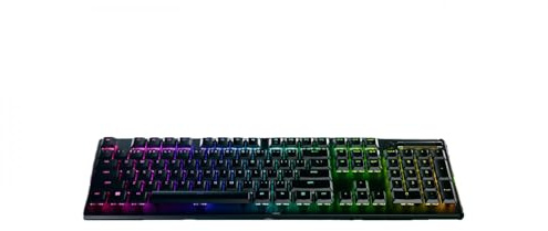 Razer DeathStalker V2 Pro (Switches Rouges) - Clavier Gamer Optique Sans-Fil à Profil Bas (Switches Optiques Linéaires et Silencieux, Sans-Fil HyperSpeed, Bluetooth 5.0) Clavier AZERTY | Noir