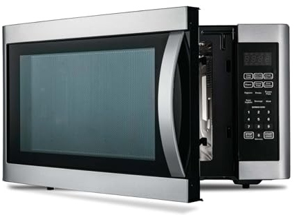 Mikrowelle mit Grill,Techomey 2-in-1 Mikrowelle,1100W microwellengerät,42L, bis 1400W Grill, Kombi-Funktion, 11 Leistungsstufen, 6 Automatikprogramme, Auftaufunktion, Drehteller, Schwarz