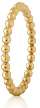 Akitsune Damenring | Eleganter 316L Edelstahlring für Frauen | Wasserfest und Antiallergen | Größe 48 bis 62