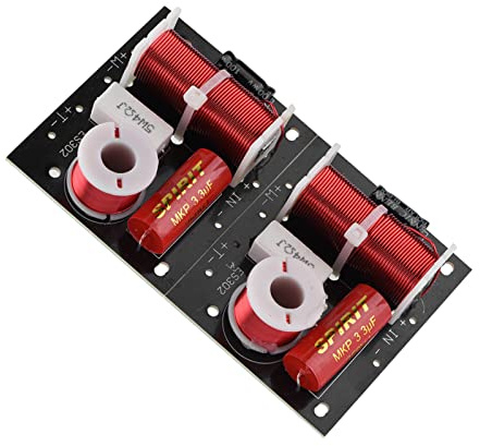 KIMISS 2 Pièces Carte de Module de Filtre Sonore Haute fidélité 2 Voies 2 Unités, Diviseur de Fréquence de Haut-Parleur pour Une qualité Sonore Améliorée
