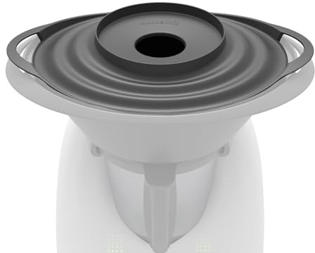 Wundermix - OmniSteam® Varoma Abdeckung für Dampfumleiter TM | Zubehör für Thermomix, Dampfumleitung, kompatibel mit TM5, TM6, TM31, BPA-frei, verhindert Wasserflecken