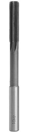 HSS-Reibahle mit geradem Schaft, Durchmesser 3–12 mm, Maschinenreibahle, 6 Nuten, gerade Nut, Bohrer, 1 Stück(12mm)
