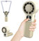 HONEYYEAR Portable Handheld Fan, 3 in 1 High-Speed Turbo Portable Fan, 3600mAh USB Rechargeable Fan with LED Display,90°Foldable Desk Fans for Travel/Commute/Outdoor, Gifts for Women