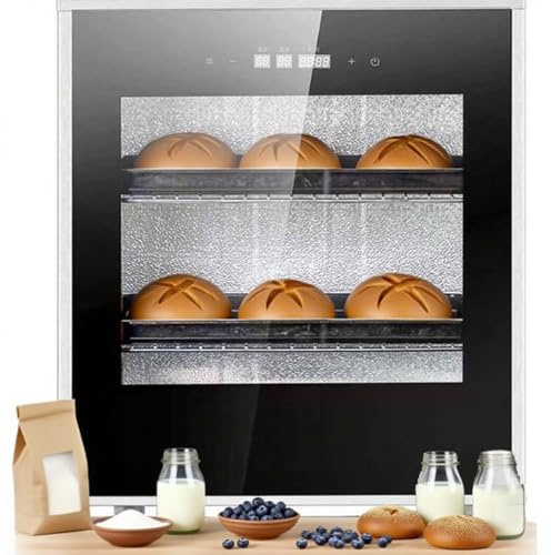 CUTANGELAR Cámara de fermentación eléctrica de precisión de 40 L, cámara de fermentación eléctrica de 40 L, 20-50 °C, calefacción envolvente para yogur casero y levado de masa de pan
