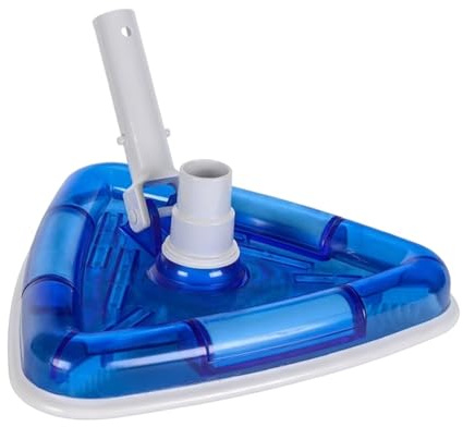 Sharplace Testa Triangolare per Aspirapolvere per Piscina con Tubo Flessibile E Accessori di Collegamento per Maniglia