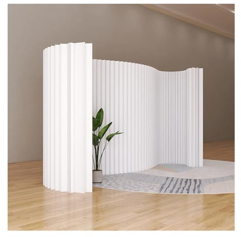 ZHZHXR Divisori di Stanza in Carta Schermi Separatore Pieghevole Privacy Interno Pareti Divisorie per Ufficio, Studio, Dormitorio, Dimensioni Personalizzate(L3xW0.19xH1.2M)