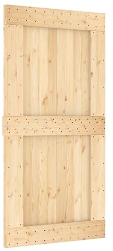 vidaXL Puerta NARVIK 100 x 210 cm Natural