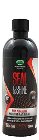 Diamondbrite Seal & Shine - Protective Glaze Sealant - Car Film with Acrylic Resins Non Abrasive Long Lasting Weather Proof Shine Paintwork - 500ml Bottle - dB 29-500